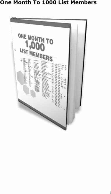 Product picture 1 Month- 1000 members